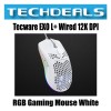 Tecware EXO L+ Wired 12K DPI RGB Gaming Mouse White