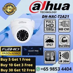 DAHUA CCTV Camera DH-HAC-T2A21 Night Vision Dome Camera