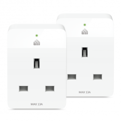 Tp-Link Kasa KP105 2-pk Smart Wifi Slim Plug | KP105-2PK