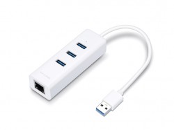 TP-LINK USB 3.0 TO GIGABIT ADP WITH 3-PORT HUB