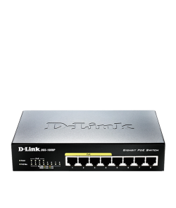 D-Link 8-Port Utp Poe 10/100/1000Mbps DGS-1008P(PoE port cou