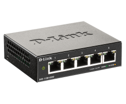 D-Link DGS-1100-05V2 5-Port Gigabit Smart Managed Switch