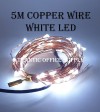 5M COPPER WIRE ( BATTERY PACK ) FAIRY LIGHT WHITE LED