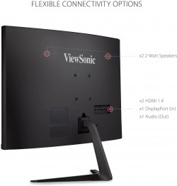 ViewSonic Omni VX2718-PC-MHD 27 Inch Curved