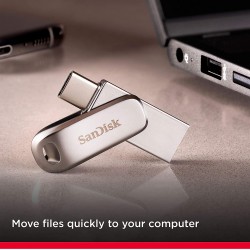 SanDisk Ultra Dual Drive Luxe Type C Flash Drive 32GBTO 1TB