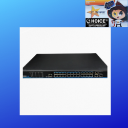 24 Ports PoE Fast Unmanaged Ethernet Switch UTP1-SW24-TP420