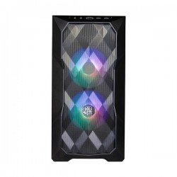 Cooler Master MasterBox TD300 Mesh ARGB mATX Case - Black