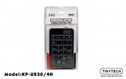 TINYTECH NUMERICAL KEYPAD KP-U230/4H