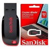 SanDisk 64GB Cruzer Blade USB 2.0 Flash Drive