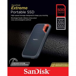 SANDISK EXTREME PORTABLE SSD 500GB