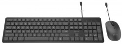 J5 CREATE 3-section compact wired keyboard & mice JIKMU115