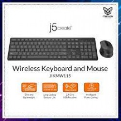 J5 CREATE 3-section compact wireless 2.4G keyboard & mice JI