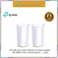 TP-LINK Deco X90 AX6600 Tri Band Gigabit OFDMA MU-MIMO WiFi