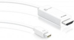 J5CREATE MINI DISPLAYPORT TO 4K HDMI CABLE (1.8M) JDC159