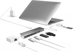 J5 CREATE USB-C MODULAR MULTI-ADAPTER 9 -IN-1 WITH 2 KITS JC