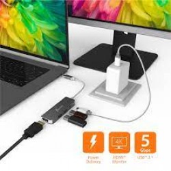 J5CREATE USB-C to HDMI & USB 3.0  2 port with Power Delivery