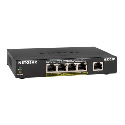 Netgear GS305P-100PES 5PT POE GIGABIT UNMANAGED SWITCH