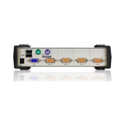 ATEN CS84U 4-Port PS/2-USB KVM with 2x1.2m and 2x1.8m PS2+US