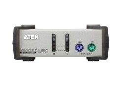 ATEN CS82A 2-port PS/2 KVM with 2x1.2m PS2 KVM cable (Metal 