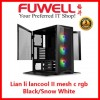 Lian li lancool ii mesh c rgb Black/snow white