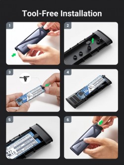 UGREEN NVME/M.2 SATA SSD ENCLOSURE 90264