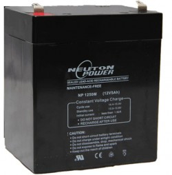 NEUTON POWER LEAD ACID RECHARGEABLE BATTERY 12V 5.0AH