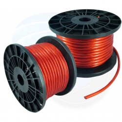 AUDIO SPEC 8 AWG POWER CABLE (RED) 50M/DRUM