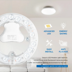 DAIYO LED Module / 180-250V / 24W / 6000K