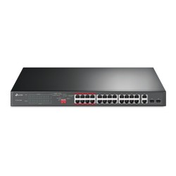 TPLINK TL-SL1226P 24 PORT POE+ SWITCH WITH 2 PORT GIGABIT