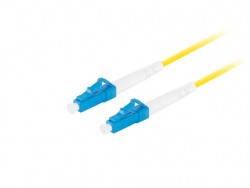 LC/UPC TO LC/UPC 3.0MM SINGLEMODE SIMPLEX FIBRE OPTIC, 1M