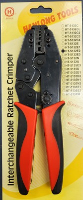 HANLONG HT-5132E2 INTERCHANGEABLE RATCHET CRIMPER