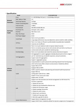 Hikvision PoE Switch DS-3E1105P-EI/M  PoE Switch office