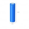 3.7V 3000mah 18650 RECHARGEABLE BATTERY 1PCS