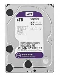 WD PURPLE SURVEILLANCE HARD DRIVE 4TB