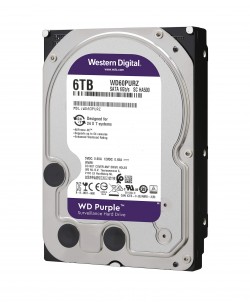 WD PURPLE SURVEILLANCE HARD DRIVE 6TB