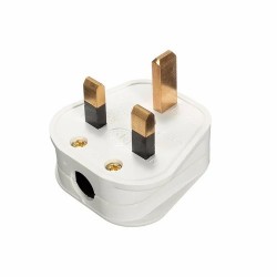 PSE 3 PIN PLUG (3PCS/PACK)(WHITE)