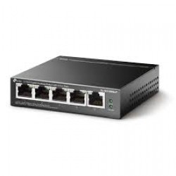 TP-LINK 5-PORT GIGABIT SWITCH WITH 4-PORT POE+ TL-SG1005LP