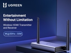 UGREEN 50633A WIRELESS 50M HDMI TRANSMITTER/RECEIVER