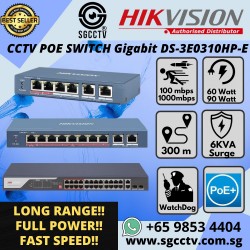 HIKVISION 4 PORT FAST ETHERNET SMART POE SWITCH