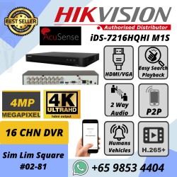 HIKVISION 4-CH 1080P 1U H.265 ACUSENSE DVR