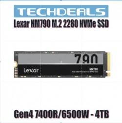 Lexar NM790 M.2 2280 NVMe SSD Gen4 7400R/6500W - 4TB