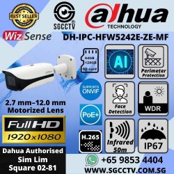 DAHUA 4MP SMART DUAL LIGHT FOCAL BULLET IPC-HFW2449S AN