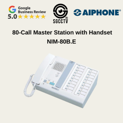 MASTER STATION 80-CALL WITH HANDSET NIM-80B.E