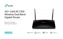 TPLINK MR500 4G+ CAT6 AC1200 DUAL BAND SIM CARD ROUTER