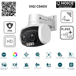 TP-LINK 4MP C540V FULL-COLOR VARIFOCAL PAN TILT NETWORK CAM