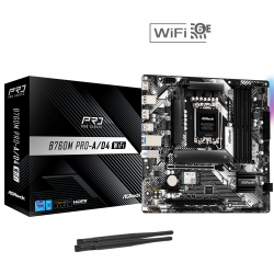 ASRock B760M PRO-A D4 WIFI (DDR4) Motherboard ASR-90-MXBNG0-