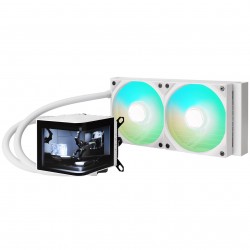 TRYX  PANORAMA 240mm AIO Liquid Cooler ARGB White