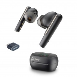 Poly Voyager Free 60 UC Carbon Black Earbuds +BT700 USB-A Ad