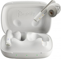 Poly Voyager Free 60 UC M White Sand Earbuds +BT700 USB-C Ad