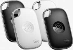 TILE PRO (2024) BLUETOOTH TRACKING DEVICE - BLACK AND WHITE,